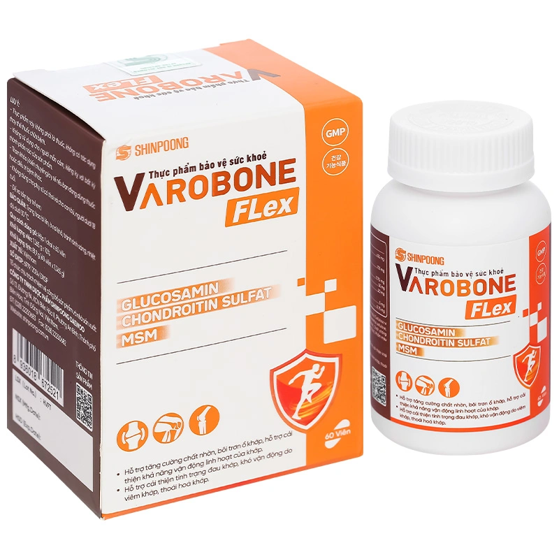 Thực phẩm bảo vệ sức khoẻ: Varobone Flex - 